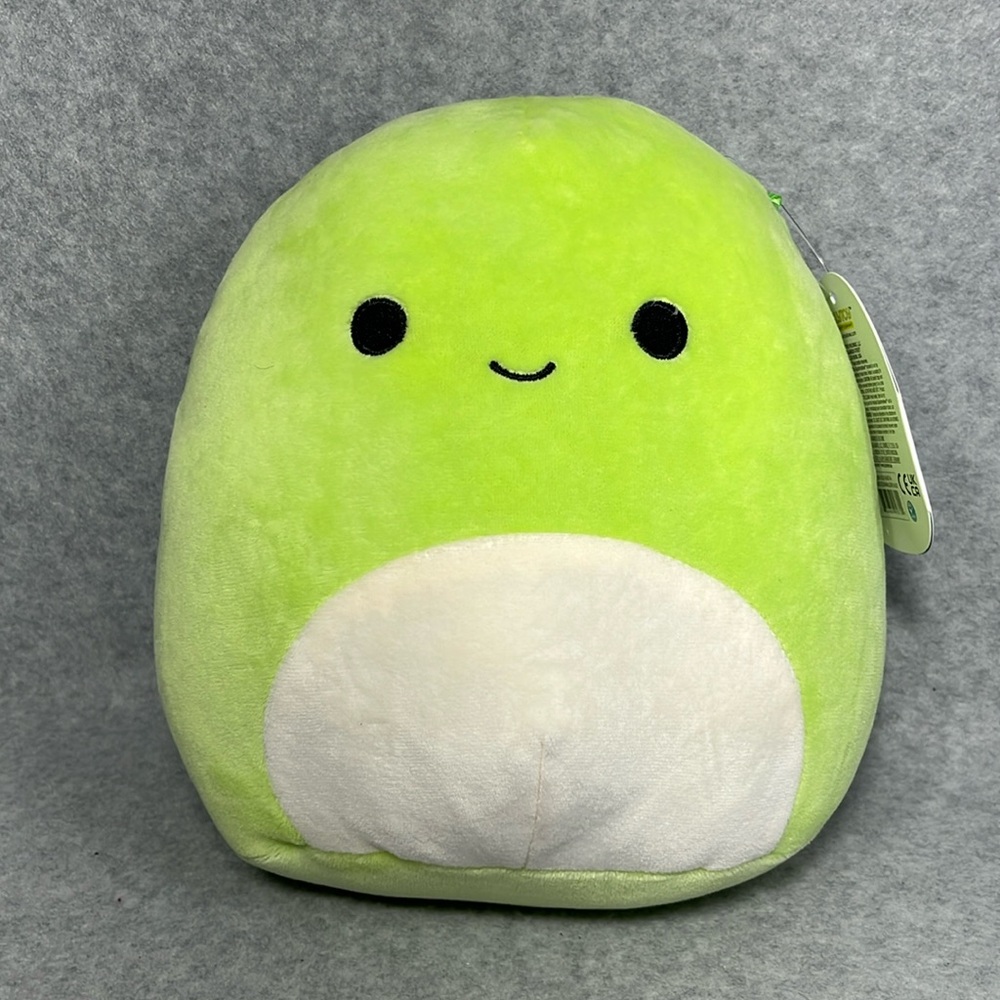 Squishmallow 8” HENRY Green Turtle Stuffed Animal Plush Toy‎ Kellytoy 2018 NWT